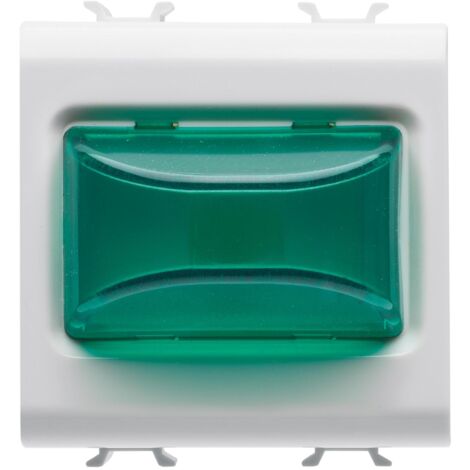 VOYANT SAILLANT VERT 3W 2M BLANC SAT. GEWISS GW15632