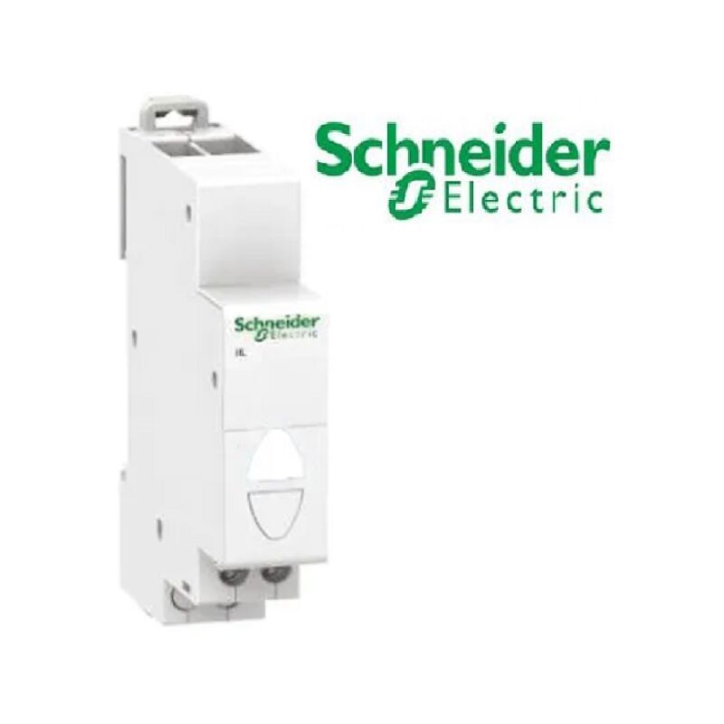 Schneider Electric - Voyant lumineux simple - Blanc 110 à 230 vca - Acti9 - iIL- A9E18322 Schneider Schneider Electric - Voyant lumineux simple - Blanc 110 à 230 vca - Acti9 - iIL- A9E18322 Schneider