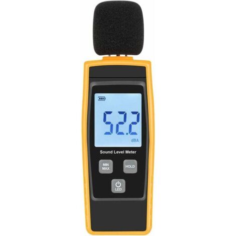 V·RESOURCING 30130 dB Manual Noise Level Tester Decibel Noise Measurement with Backlit Digital LCD Display for Indoor/Outdoor Use [Max/Min/Hand Function]