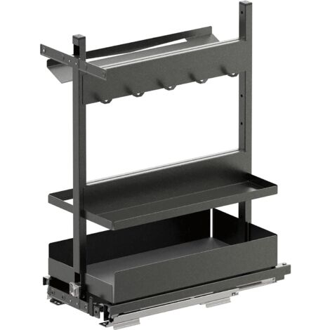 VS SUB Larder Flex Essentio Clean Unterschrank Auszug Set KB 300mm, lava