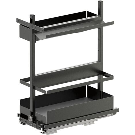 VS SUB Larder Flex Essentio Cook Unterschrank Auszug Set KB 300mm, lava