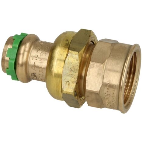 VSH SudoPress Cobre Racor de Paso Hembra/Hembra 18xRp1/2" Tipo SP4330GV, 6672391