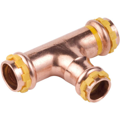 VSH SudoPress Cuivre Gaz Té réduit i/i/i 22x18x22 Type SPG5130RV, 6674349