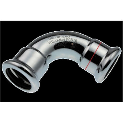 Vsh Xpress coude 90 degrés 42 x 42 mm presse c1408 acier galvanisé