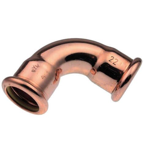 Vsh Xpress gas coude 90 degrés 42 x 42 mm presse g7002a cuivre