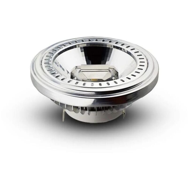 Ampoule led AR111 / GX53 12W V-tac VT-1110 - 20 ° - Blanc chaud - 3000K