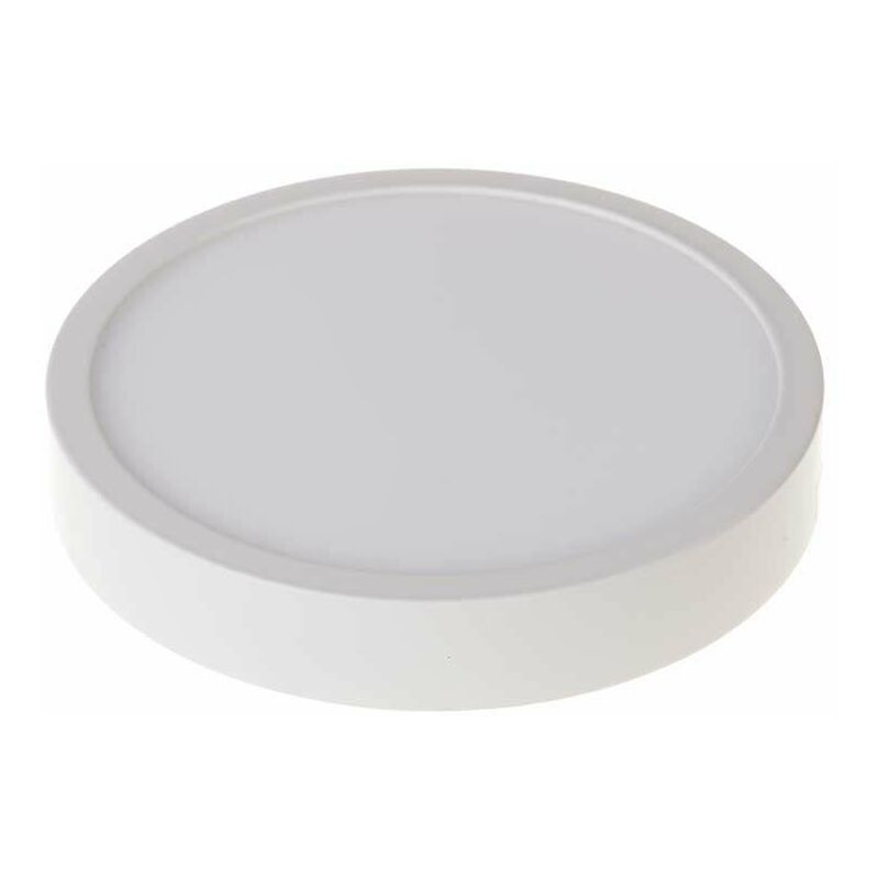 

V-tac - Plafón LED superficie circular 12W 120° Temperatura de color - 6400K Blanco frío
