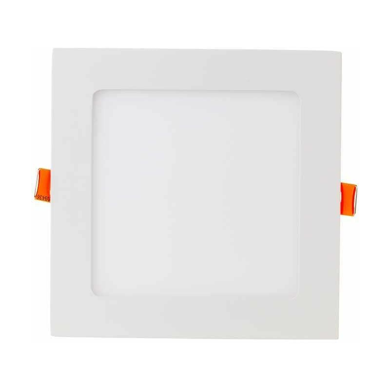 

V-tac - Downlight led extraplano cuadrado blanco 18W 120° PLUS Temperatura de color - 4000K Blanco natural