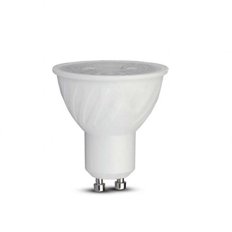 Image of V-tac - pro VT-227D Lampadina spot led faretto chip samsung smd 6W GU10 bianco freddo 6500K dimmerabile - sku 21197