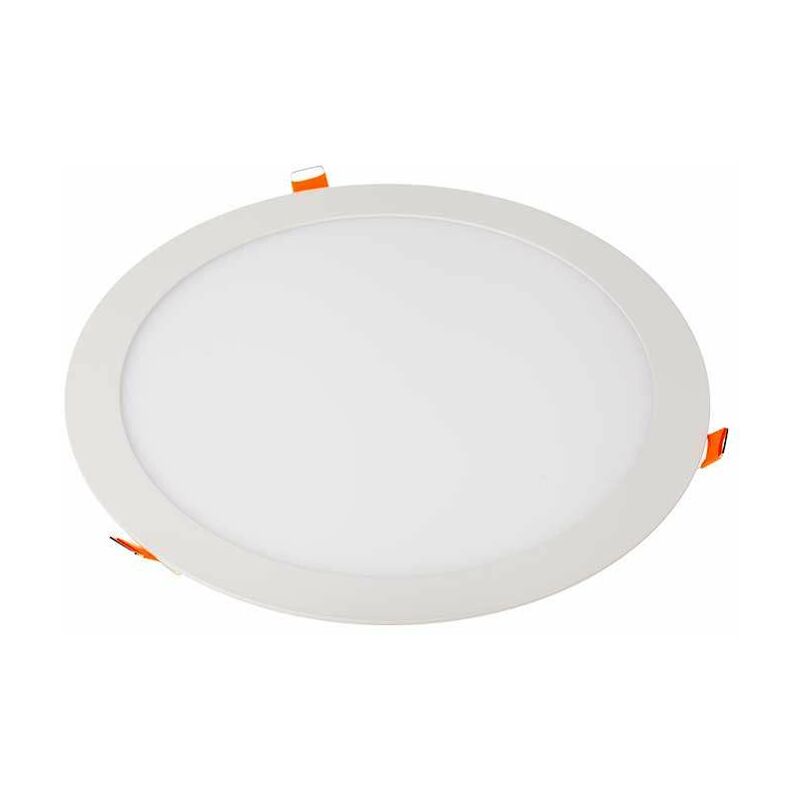 

V-tac - Downlight led extraplano circular blanco 24W 120° Temperatura de color - 4000K Blanco natural