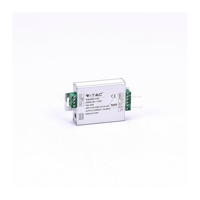 

V-tac - Amplificador para tiras led RGB max.144/288W 12A DC 12/24V