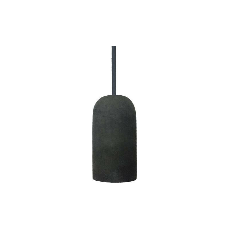 

Portalámparas Serie Concrete Holder E27 Cable Textil 1m Color - Amarillo