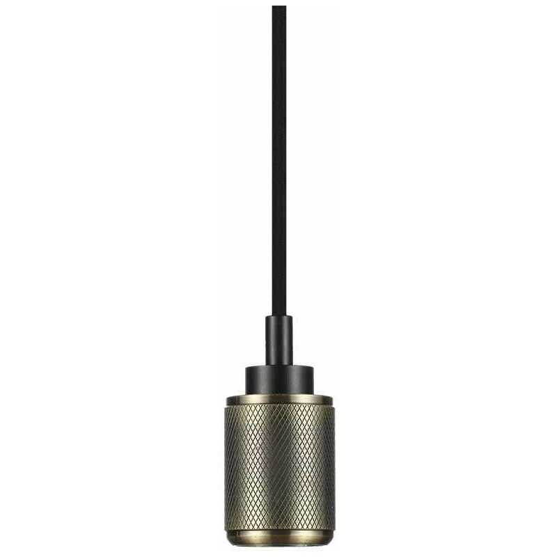 

Portalámparas Serie Metal Holder E27 Cable Textil 1m Bronze Aluminum 2F
