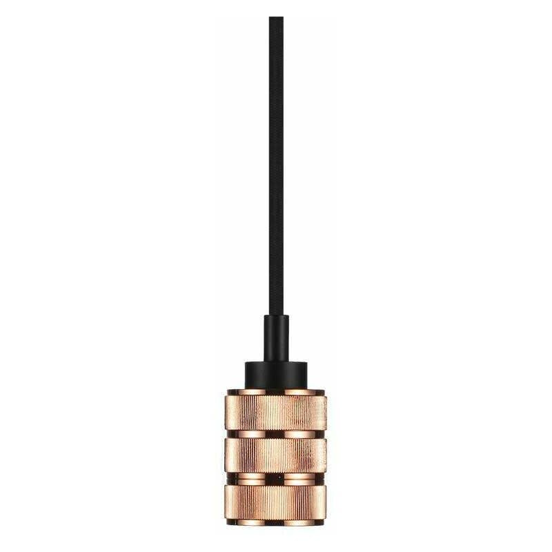 

Portalámparas Serie Metal Holder E27 Cable Textil 1m Rose Gold