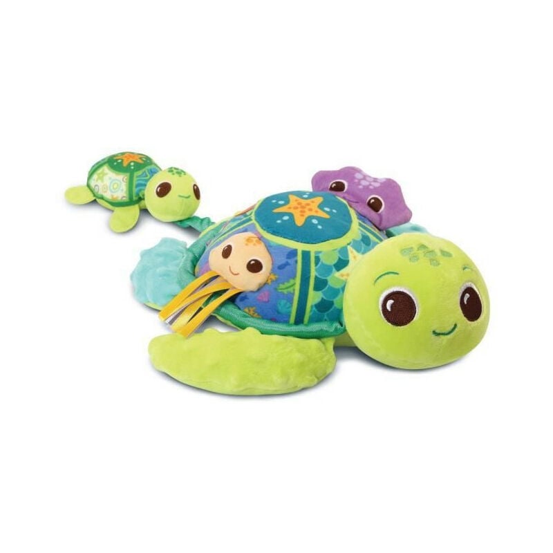 Vtech Baby - Juju, Maman Tortue - Éveil des Sens (Bouteilles Plastique Recyclées)