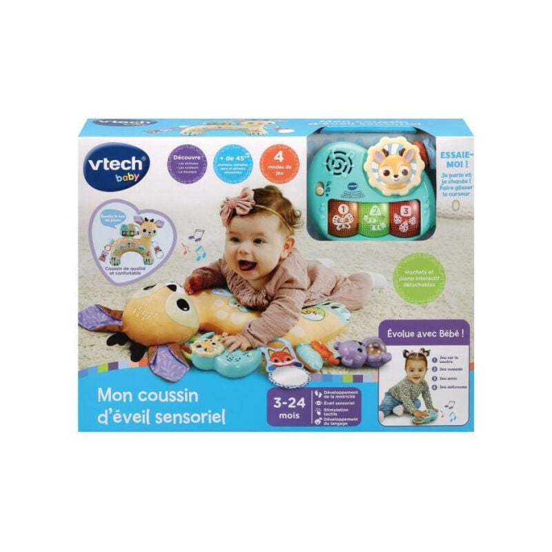 Vtech mon coussin d'éveil sensoriel