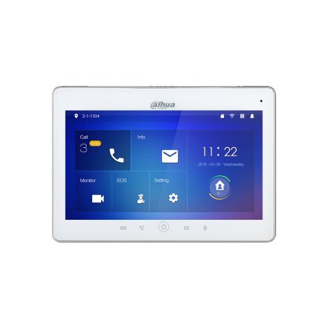 VTH5241DW-S2 - Moniteur d'intérieur blanc VTH Wi-Fi 10"
