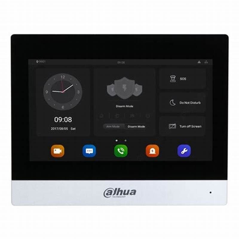 Dahua - VTH8A21KMS-W - Moniteur interne Android IP/Wi-Fi 7' argent vth