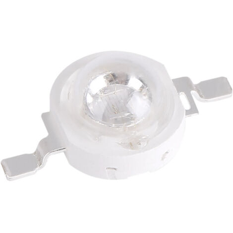 Vtizikl 10 Pièces 3W UV395-400Nm LED Lumières Ultraviolettes Bleu Lumière Ultraviolette Diode électroluminescente Perles