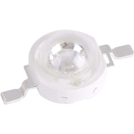 Vtizikl 10 Pièces 3W UV395-400Nm LED Lumières Ultraviolettes Bleu Lumière Ultraviolette Diode électroluminescente Perles