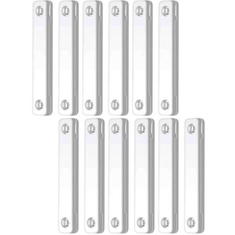 Vtizikl 12 Pièces Aimant pour Moustiquaire Fenetre, Fixation Magnétique pour Moustiquaire, Accessoires de Moustiquaire Autocollants, pour Cuisine, Balcon, Salon