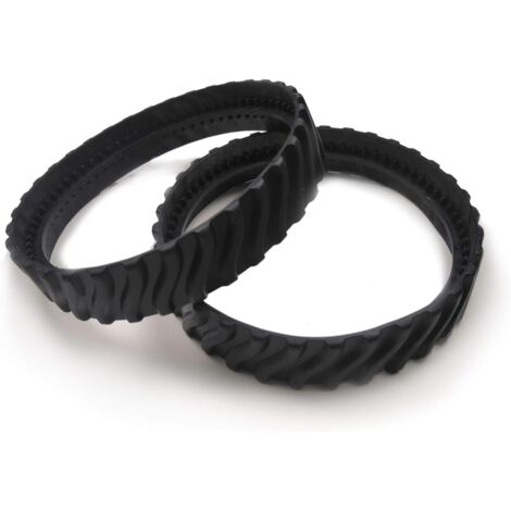Vtizikl 2 chenilles adaptables pour Zodiac MX6 MX8 MX9, pneus de Robot Nettoyeur Piscine Baracu