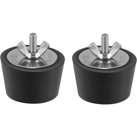 Vtizikl 2 pezzi tappi per piscina, diametro 32, 38 mm, tappi invernali in gomma con viti in acciaio inox, antigelo per il processo di svernamento della piscina dal gelo ai tubi di scarico della piscin