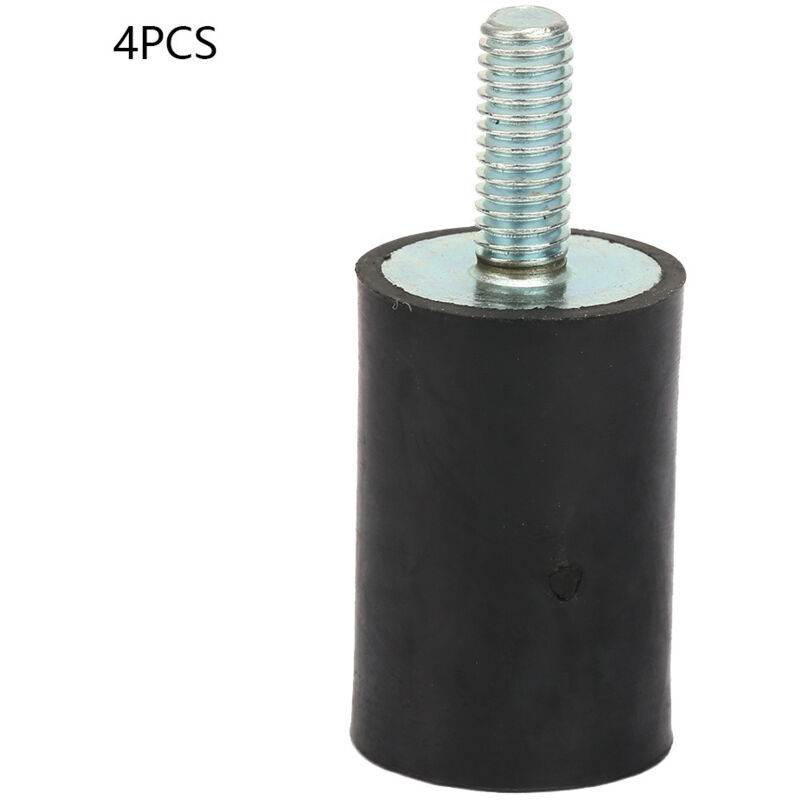 Vtizikl 4pcs M3 M5 M6 MONTRE LES MONTRES ANTI VIBRATIONS SILENTBLOCK CAR BABBINS (VD20 30 M6 18)