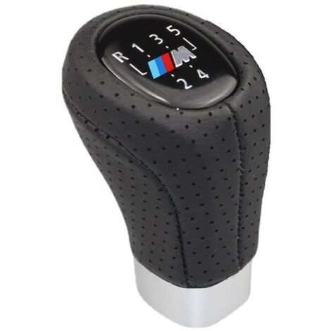 Vtizikl 5 Vitesses Pommeau de Levier de Vitesse pour BMW E34 E36 E38 E39 E46 E53 E60 E61 E63 E64 E83 E90 E91 E92 E93 Levier de Vitesses Handball Levier de Vitesses Handball