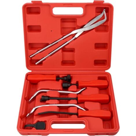 Vtizikl 8PCS Outil maître de frein à tambour, outils d'extraction de frein à tambour universels résistants à l'usure pour la réparation