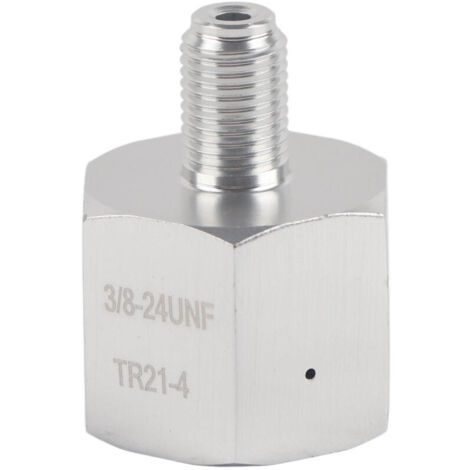 Vtizikl Adaptateur Keg, Soda Water CO2 Adaptateur Mini Régulateur Homebrew Beer Corny Keg 3/8‑24UNF vers 6ACME‑6G