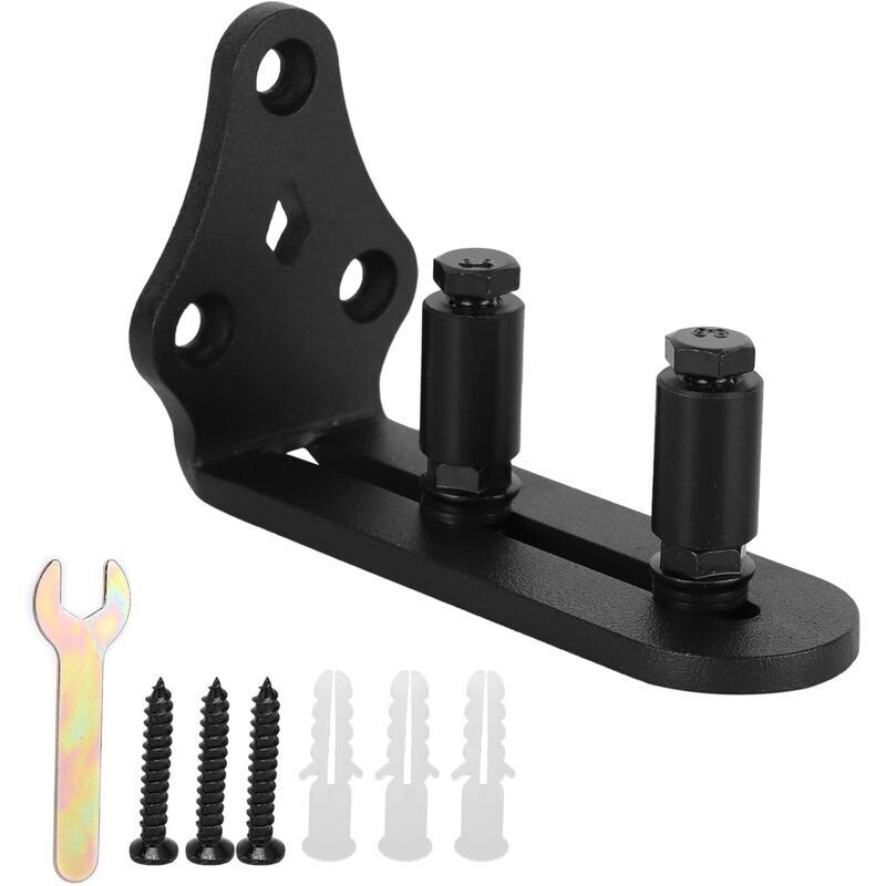 Vtizikl Ajustable Guide de Plancher Mur/porte Guide Inférieur Pour Porte en Bois Coulissante Acier inoxydable A