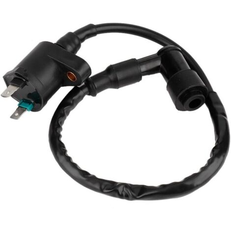 Vtizikl Bobine D'allumage de moto, bobine d'allumage de moteur d'ABS adaptée pour 50CC 150CC 250cc GY6125 Autres pièce de rechange pour voiture