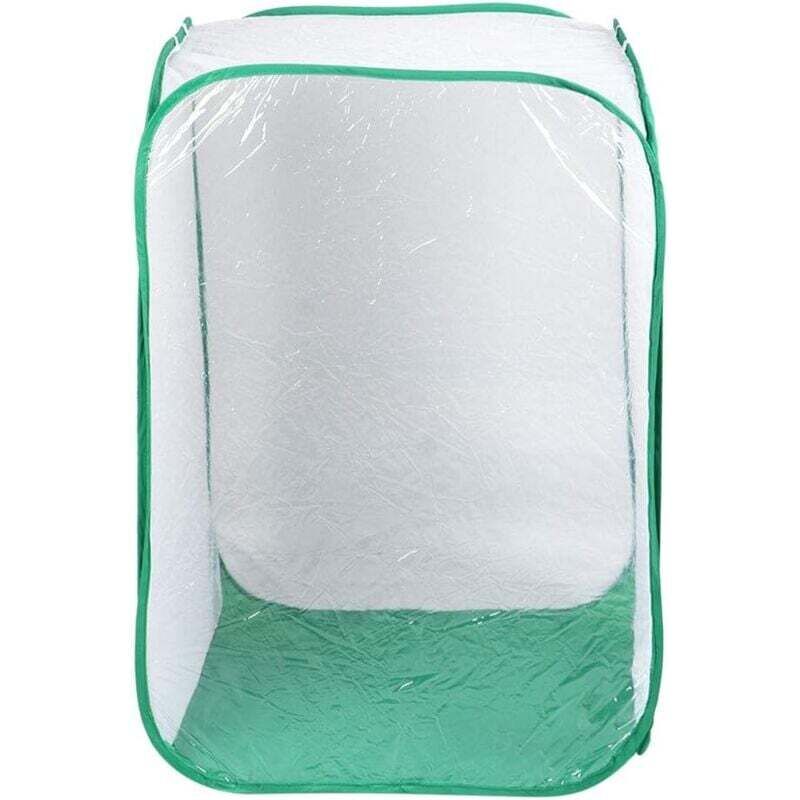 Vtizikl Cage d'insectes ventilée de 60 X 60 X 90 cm, Cage d'insectes Pliable, Insectes de Maison de Plante de Jardin ventilés utiles Pliables