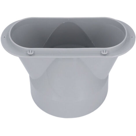 Vtizikl Climateur de climatiseur portable de 5 pouces Climateur d'échappement Adaptateur de fenêtre de pièce de conditionnement prend en charge les filetages CW et CCW.