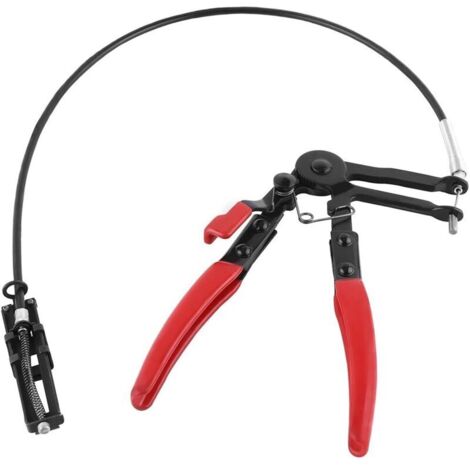 Vtizikl Collier de Serrage, Fil Flexible Longue Portée Pince de Serrage de Tuyau Outil de Réparation de Tuyau D'eau de Mazout de Voiture
