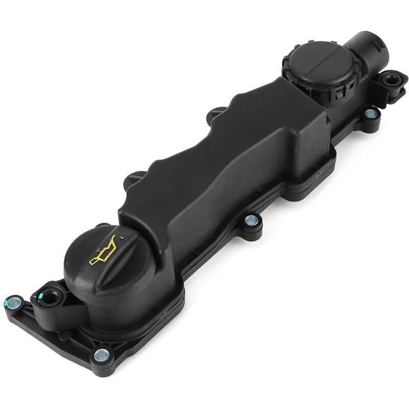 Vtizikl Couvercle de soupape de moteur couvercle de culbuteur d'arbre à cames avec joints pour 1.6 HDI C2 C3 C4 C5 0248L1