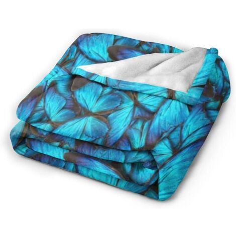 Vtizikl Couverture en laine à motifs - douce, confortable, chaude et en microfibre, idéale pour les canapés et les lits, mesurant 50 pouces x 40 pouces