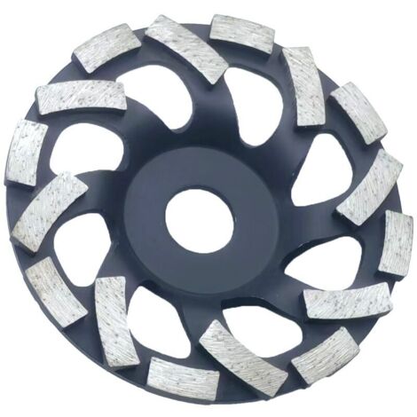 Vtizikl Disque Diamant Abrasif 125 à Meuler le Béton. Meule Abrasive pour Poncer Béton, Pierre, Granit