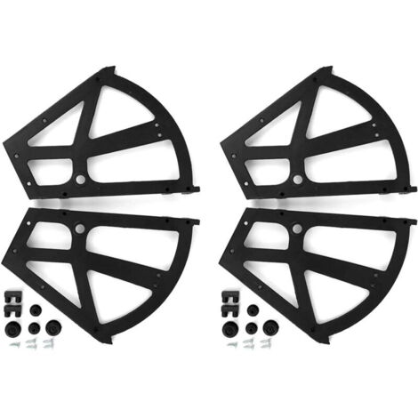 Vtizikl Ensemble de 4 Pièces - Accessoires de Charnières Rabattables pour Armoire à Chaussures et Tiroirs de Meubles Maison
