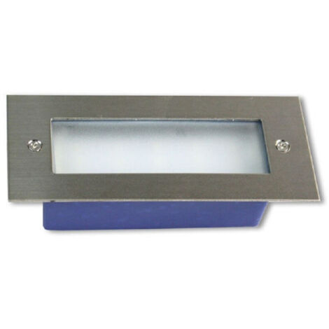 Vtizikl Faretto Led Incasso 3,5 Watt Luce 6500k 3000k Segnapasso Per Esterno Ip65 Es37 - -Bianco Freddo -