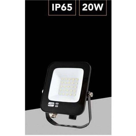 Vtizikl Faro Led Ultra Slim 20 W Esterno Ip65 Orientabile Luce 6500k 3000k 4000k Jr-20w - -Bianco Naturale -