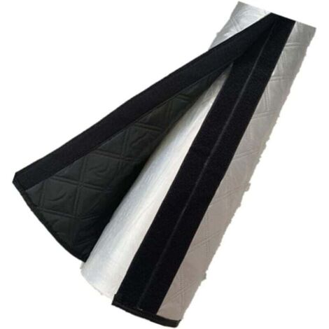Vtizikl Housse de Tuyau de climatisation, enveloppe de Conduit Flexible en Aluminium, enveloppe de Tuyau d'aération isolée Universelle pour tuyaux d'échappement