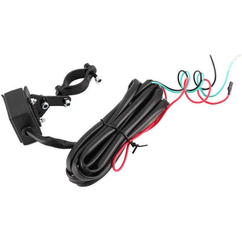 Vtizikl Interrupteur à bascule pour treuil avec fil de 2,5 m/8,2 pieds PowerCoated pour tous les SUV 12 V ATV UTV
