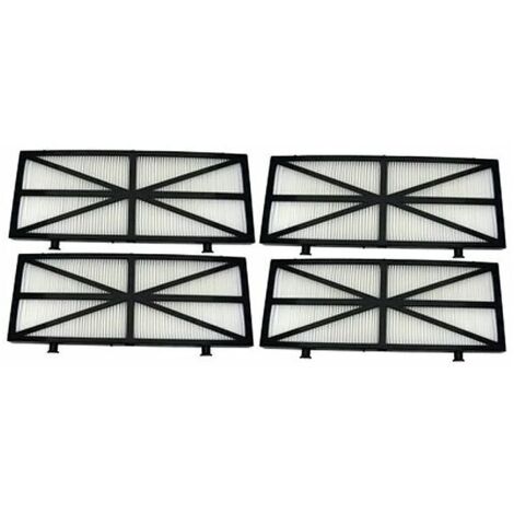 Vtizikl Kit de 4 cartouches 50 microns pour robot dolphin master m3, swash et nauty - Dolphin - 9991422-assy