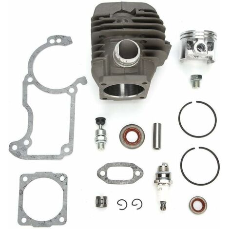 Vtizikl Kit de cylindre - pièces de rechange de Kit de Piston de cylindre de 44,7 mm pour tronçonneuse Stihl 026 MS260 026PRO A