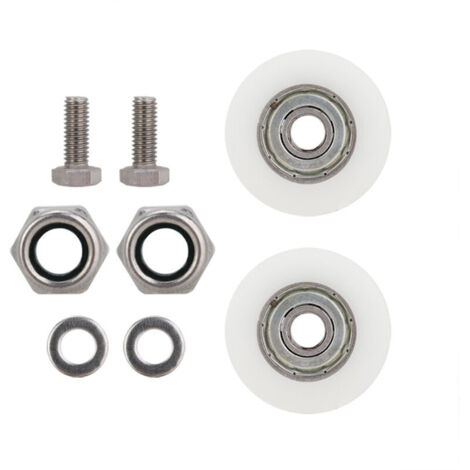 Vtizikl Kit De Remplacement De Roues De Porte Coulissante De Serre De 30 Mm De Diamètre pour Serre, Accessoire pour serre