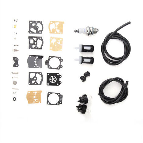 Vtizikl Kit de réparation de coupe-herbe, ensemble de carburateur Durable et Portable facile à utiliser avec ampoules d'amorçage pour Fs36 Fs40 Fs44