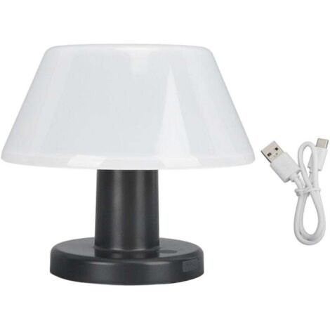 Vtizikl Lampe de Table solaire extérieure professionnelle IPX4 étanche haute luminosité 4 niveaux lampe de bureau solaire à intensité variable pour intérieur extérieur