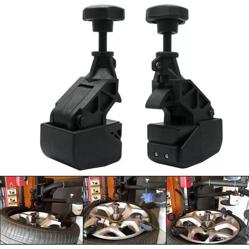Vtizikl Lot de 2 outils de levage robustes pour changement des pneus de voiture Outil de Retenue de Bille de Pneu